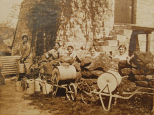 Workers at Coaley Poultry Farm